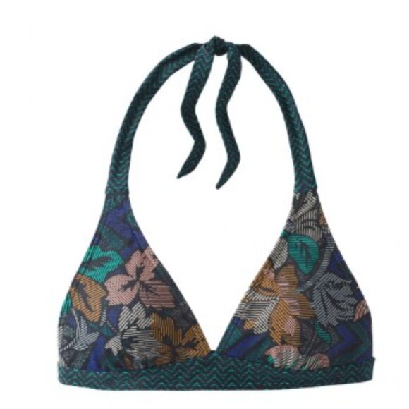 Prana Lahari Halter Top Black Horchata Sm NWT W1LAHA113 - Picture 2 of 2